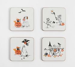 Doug &amp; Friends Coasters - Mixed of 4