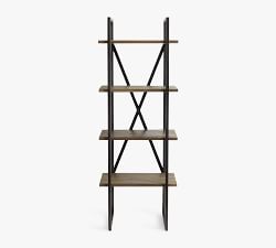 Houston Narrow Etagere Bookcase (26")