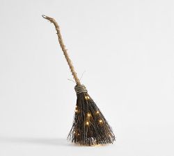 Lit Mini Witches Broom