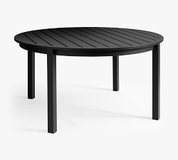 Malibu Metal Round Outdoor Dining Table (60")