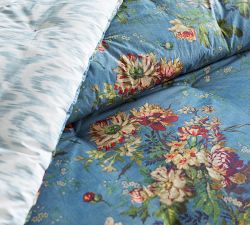 Meadow Floral Reversible Percale Comforter