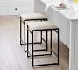 Hardy Upholstered Backless Counter Stool