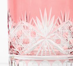 Antique Cut Highball Glasses - Set of 4