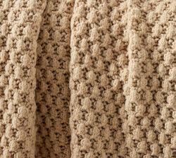 Bobble Knit Throw