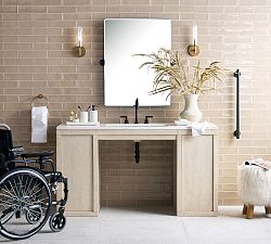 Cayman 61" Single Wide Sink Vanity