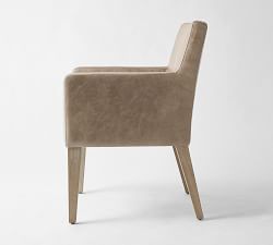 Classic Leather Dining Armchair