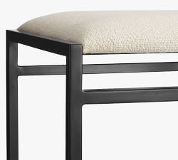 Hardy Upholstered Backless Counter Stool