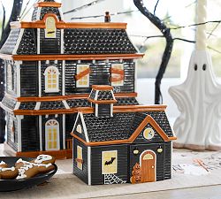 Haunted House Lidded Bowl with Spoon