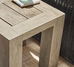 Rockport Square Outdoor Side Table (18")