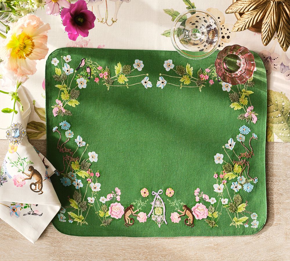 Cynthia Rowley Midsummer Night's Dream Placemats - Set of 4