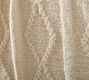 Diamond Cable Knit Throw
