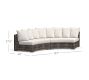 Huntington Wicker Rounded Outdoor Sectional (137&quot;)