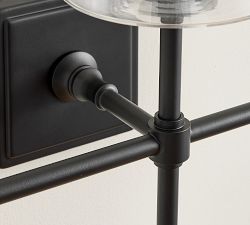 Pearson Glass Triple Sconce (22")