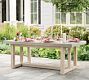 Portola Rectangular Concrete Outdoor Dining Table