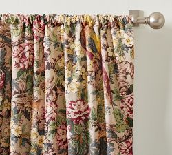 Pheasant Floral Blackout Curtain