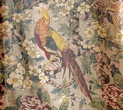 Pheasant Floral Curtain