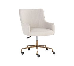 Iggy Upholstered Swivel Desk Chair