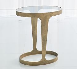 Farrah Oval Accent Table (18&quot;)