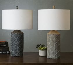 Open Box: Adevon Ceramic Table Lamp