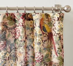Pheasant Floral Curtain