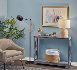 Braxton Rattan Table Lamp (19&quot;-24&quot;)