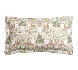 Open Box: Winter Solstice Percale Sham, King, Set of 2 - Multi