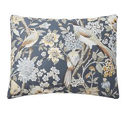 Open Box: Bloom Sateen Comforter Sham, Standard, Set of 2 - Blue