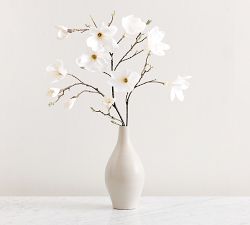 Faux Blooming Magnolia Branch