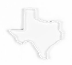 Open Box: Lark Handmade Porcelain State Platter, Texas - White