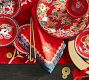 Lunar New Year Stoneware Salad Plates - Set of 4