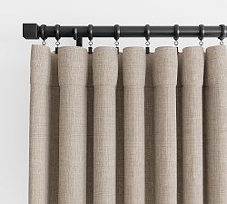 Open Box: Sunbrella® Talia Indoor Performance Curtain, 50"W x 96"L - Beige
