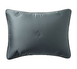 Open Box: TENCEL™ Comforter Sham, Standard, Set of 2 - Steel Blue