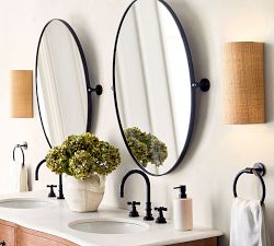 Sansome Oval Pivot Mirror