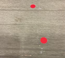 Open Box: Indio Eucalyptus Modern Platform Outdoor Coffee Table with Storage (33") - Weathered Gray