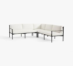 Ellis Metal 3-Piece Outdoor Sectional (101")