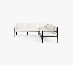 Ellis Metal 3-Piece Outdoor Sectional (101")