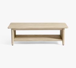 Marina Cane Rectangular Outdoor Coffee Table (52")
