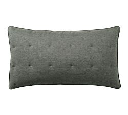 Open Box: Belgian Flax Linen Comforter Sham, King, Set of 3 - Dark Forest