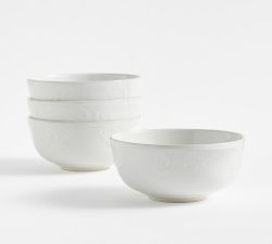 Ophelia Stoneware Cereal Bowls - Set of 4