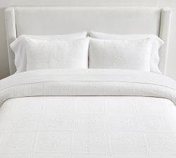 Cotton Damask Jacquard Duvet Cover