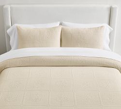 Cotton Damask Jacquard Duvet Cover