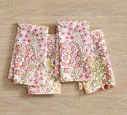 Flowervine Cotton Napkins - Set of 4