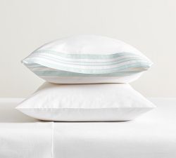 Addison Border Percale Pillowcases - Set of 2