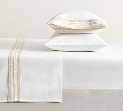 Addison Border Percale Sheet Set