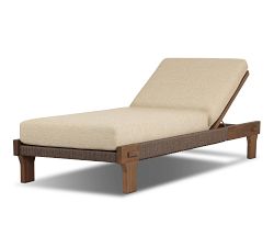 Jalen Teak Outdoor Chaise