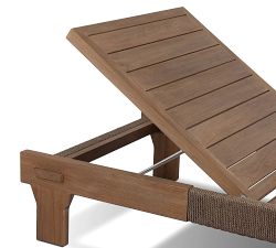 Jalen Teak Outdoor Chaise