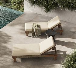 Jalen Teak Outdoor Chaise