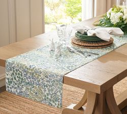 Floral Bunny Stoneware Salt &amp; Pepper Shakers