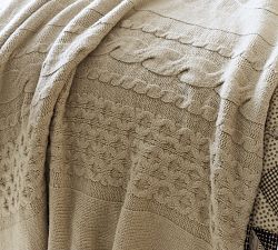 Cable Knit Blanket