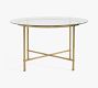 Everson Round Metal Pedestal Table (52")